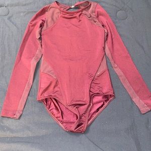 Plum colored Leotard
